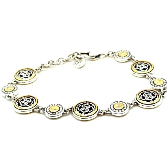Brighton Two-Tone Circle Bracelet - Picture 4 of 6